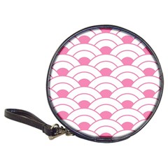 art deco shell pink white Classic 20-CD Wallets