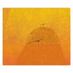 Sunset Double Sided Flano Blanket (small)  by berwies