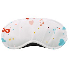 Music Cloud Heart Love Valentine Star Polka Dots Rainbow Mask Sky Sleeping Masks