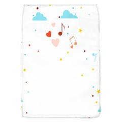 Music Cloud Heart Love Valentine Star Polka Dots Rainbow Mask Sky Flap Covers (l) 