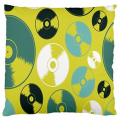 Streaming Forces Music Disc Large Cushion Case (two Sides)
