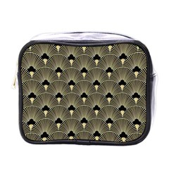 Art Deco Fan Pattern Mini Toiletries Bags by NouveauDesign