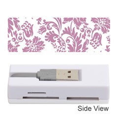 Vintage Floral Pattern Memory Card Reader (stick)  by NouveauDesign