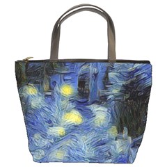 Van Gogh Inspired Bucket Bags