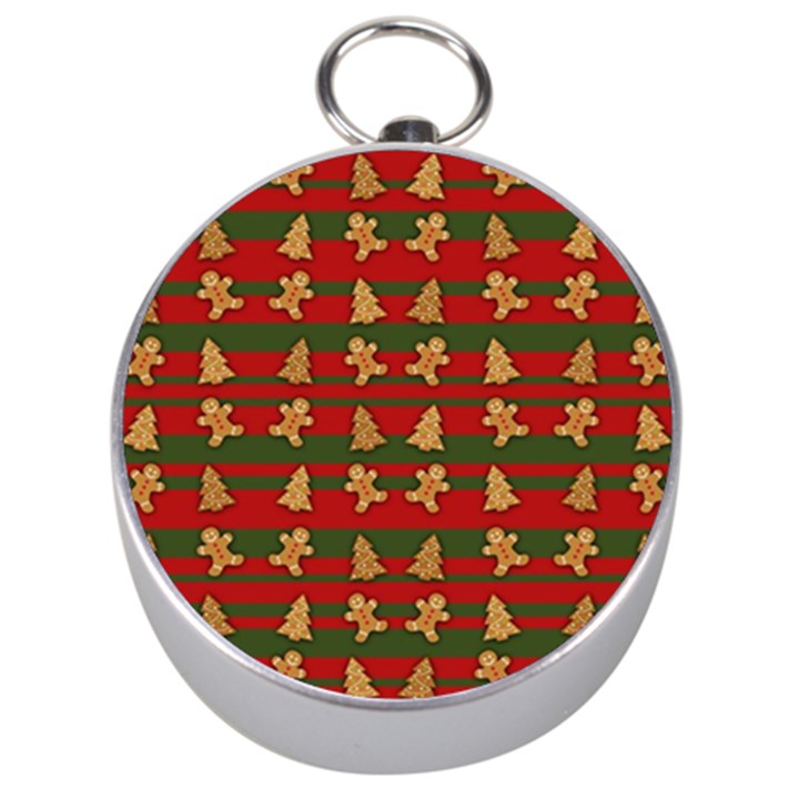 Ginger cookies Christmas pattern Silver Compasses