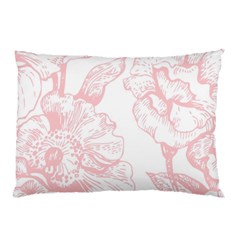 Vintage Pink Floral Pillow Case by NouveauDesign