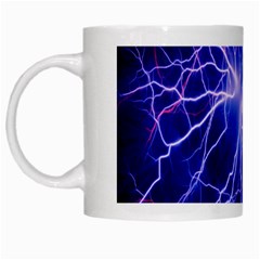 Blue Sky Light Space White Mugs by Mariart