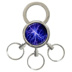 Blue Sky Light Space 3-ring Key Chains