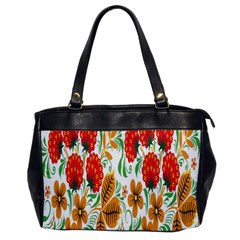 Flower Floral Red Yellow Leaf Green Sexy Summer Office Handbags