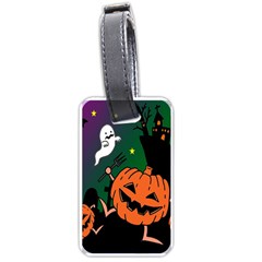 Happy Halloween Luggage Tags (one Side) 