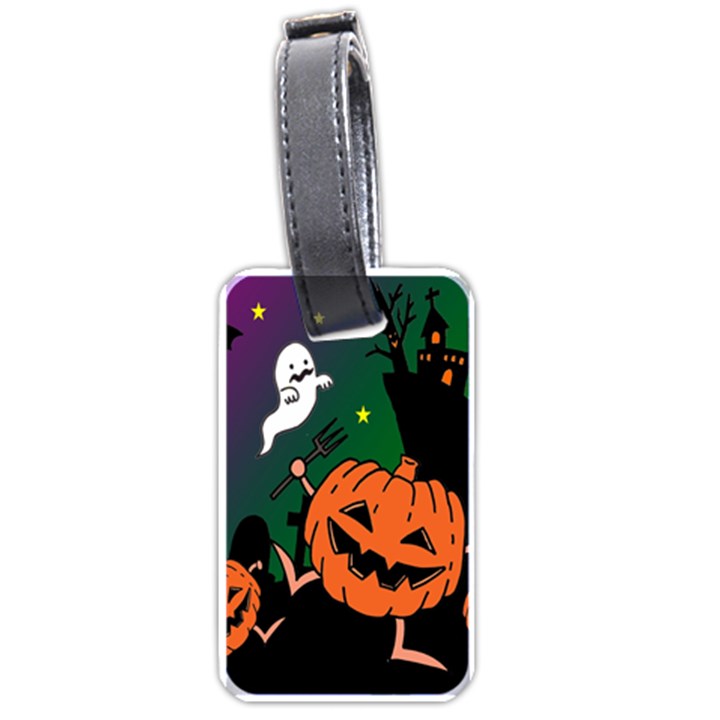 Happy Halloween Luggage Tags (One Side) 