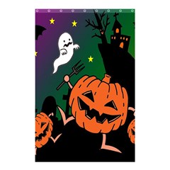 Happy Halloween Shower Curtain 48  X 72  (small) 