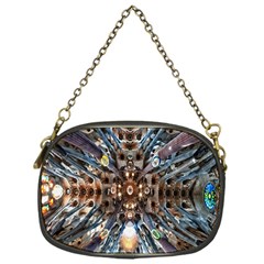 Iron Glass Space Light Chain Purses (one Side) 