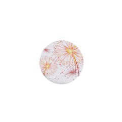 Fireworks Triangle Star Space Line 1  Mini Buttons