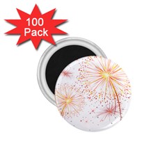 Fireworks Triangle Star Space Line 1 75  Magnets (100 Pack) 