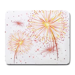 Fireworks Triangle Star Space Line Large Mousepads by Mariart