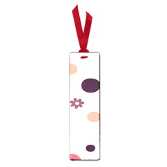 Polka Dots Flower Floral Rainbow Small Book Marks