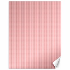 Red Polka Dots Line Spot Canvas 12  X 16  