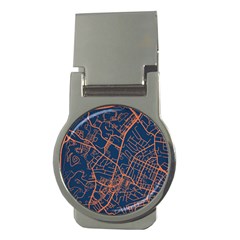 Virginia Map Art City Money Clips (round)  by Mariart