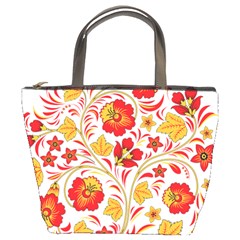 Wreaths Flower Floral Sexy Red Sunflower Star Rose Bucket Bags by Mariart