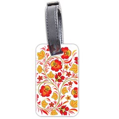 Wreaths Flower Floral Sexy Red Sunflower Star Rose Luggage Tags (two Sides)