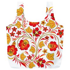 Wreaths Flower Floral Sexy Red Sunflower Star Rose Full Print Recycle Bags (l) 