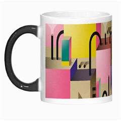 Magazine Balance Plaid Rainbow Morph Mugs by Mariart