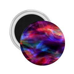 Abstract Shiny Night Lights 7 2.25  Magnets