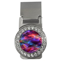 Abstract Shiny Night Lights 7 Money Clips (CZ) 