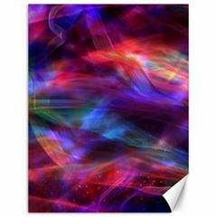 Abstract Shiny Night Lights 7 Canvas 12  x 16  