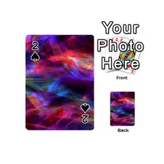 Abstract Shiny Night Lights 7 Playing Cards 54 (Mini) 