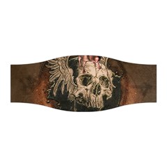 Awesome Creepy Skull With Rat And Wings Stretchable Headband