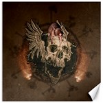 Awesome Creepy Skull With Rat And Wings Canvas 16  x 16   15.2 x15.41  Canvas - 1