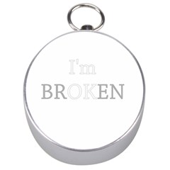 I Am Ok - Broken Silver Compasses by Valentinaart