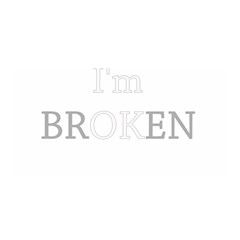 I Am Ok - Broken Satin Wrap by Valentinaart