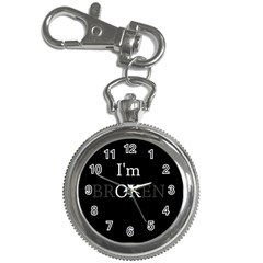 I Am Ok - Broken Key Chain Watches by Valentinaart