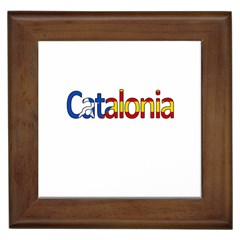 Catalonia Framed Tiles by Valentinaart