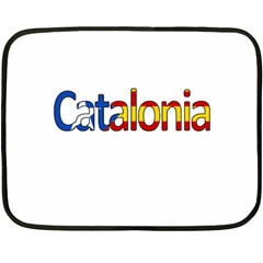 Catalonia Double Sided Fleece Blanket (mini)  by Valentinaart