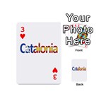 Catalonia Playing Cards 54 (Mini)  Front - Heart3