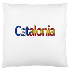 Catalonia Standard Flano Cushion Case (two Sides) by Valentinaart