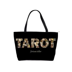 Tarot Fortune Teller Shoulder Handbags by Valentinaart