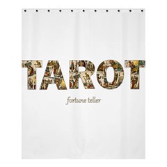 Tarot Fortune Teller Shower Curtain 60  X 72  (medium)  by Valentinaart