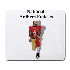 National Anthem Protest Large Mousepads by Valentinaart