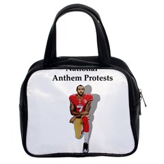 National Anthem Protest Classic Handbags (2 Sides) by Valentinaart