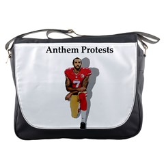 National Anthem Protest Messenger Bags by Valentinaart