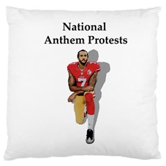 National Anthem Protest Standard Flano Cushion Case (two Sides) by Valentinaart