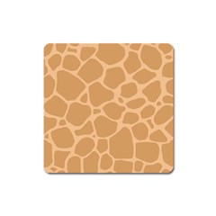 Autumn Animal Print 10 Square Magnet