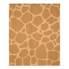 Autumn Animal Print 10 Shower Curtain 60  x 72  (Medium) 