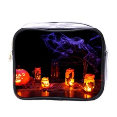 Awaiting Halloween Night Mini Toiletries Bags by gothicandhalloweenstore