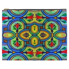 L’opera In Lyrical Abstraction Cosmetic Bag (xxxl) by DeneWestUK